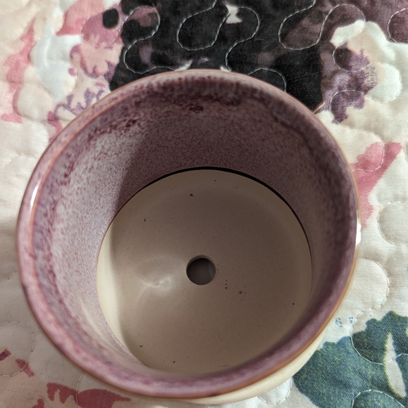 NEW Small ceramic planter pot - Picture 3 of 4